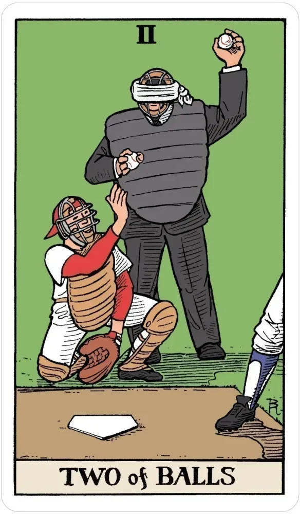 Tarot of Baseball Cards